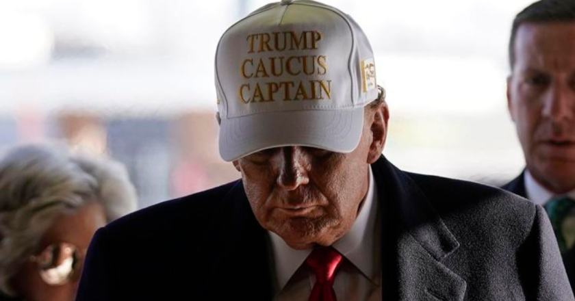 Trump notches commanding win in the Iowa caucuses, as DeSantis edges Haley for second place