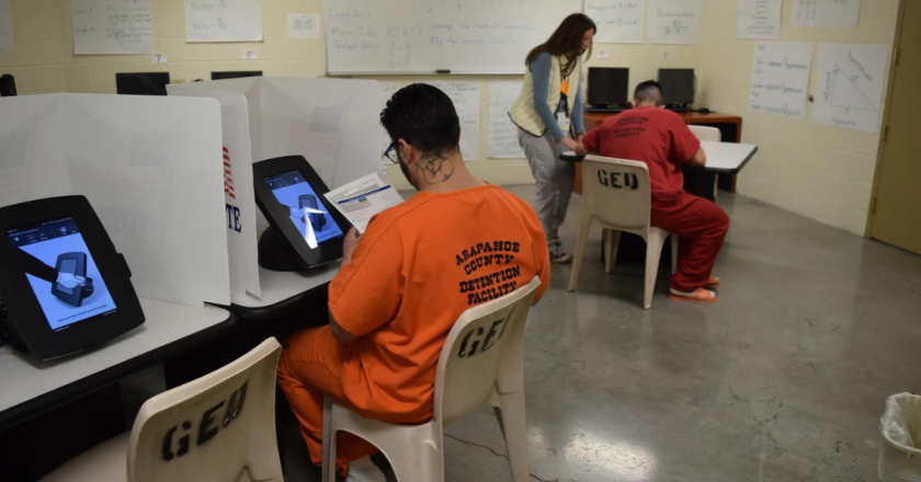 Colorado could become the first state to require in-person voting in jails 