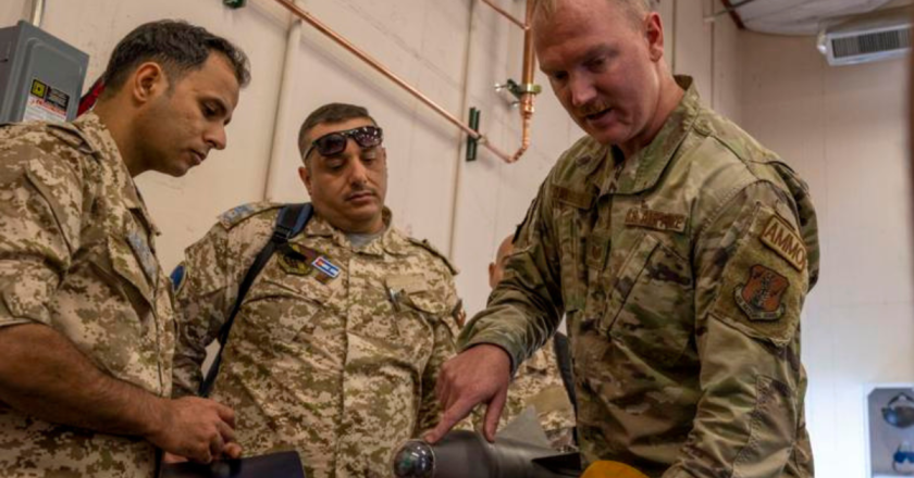 Colorado National Guard training with Jordanians as conflict persists in the Middle East