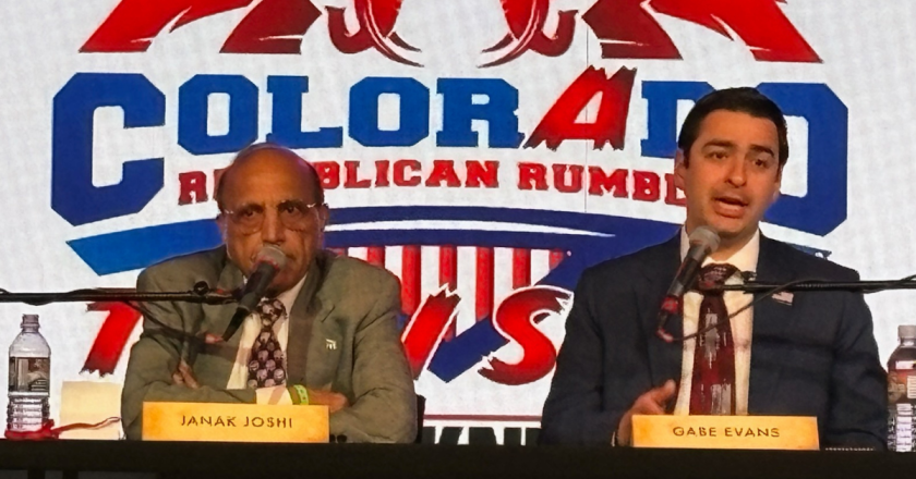 Evans positions as a ‘big tent’ option in 8th District during Rumble with opponent Janak Joshi