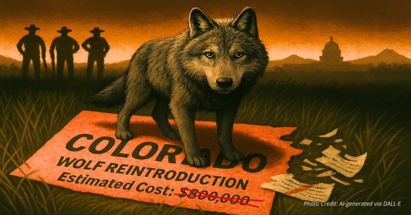 Ballot Bait-and-Switch? Colorado Gray Wolf Plan Bleeds Taxpayers Dry