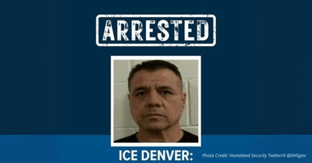 Mugshot of Federico Fong-Nunez with ICE banner stating 21 criminal convictions including burglary and assault
