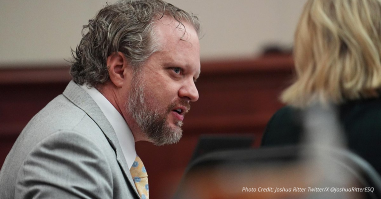 James Craig in court after being found guilty of murdering his wife, as shown in tweet announcing the verdict