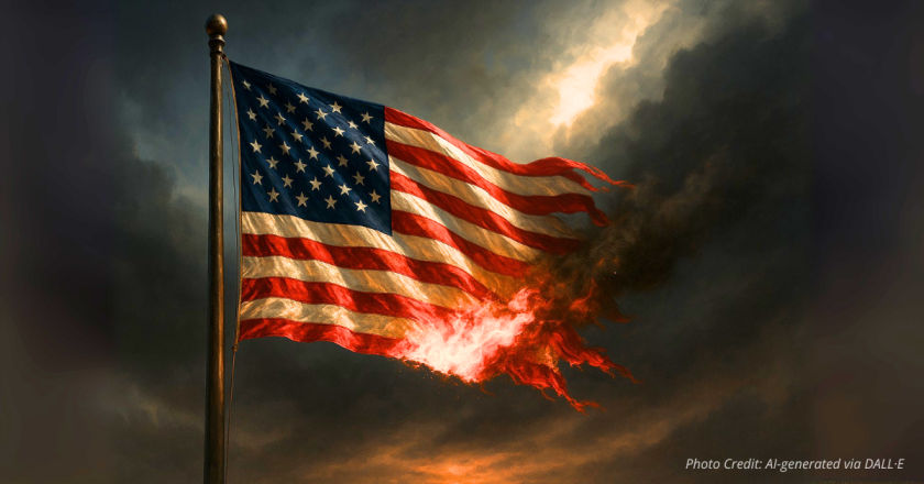 Trump Orders Legal Crackdown on Flag Burning With Immigration Penalties