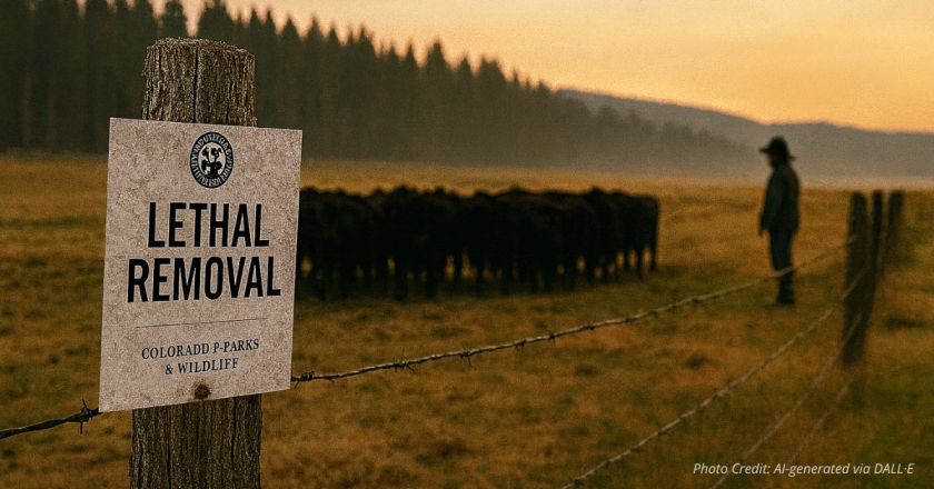 Wolf Suspected in Livestock Losses Evades CPW Efforts