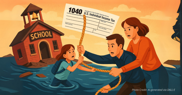 Parents rescue child from failing school with tax credit lifeline