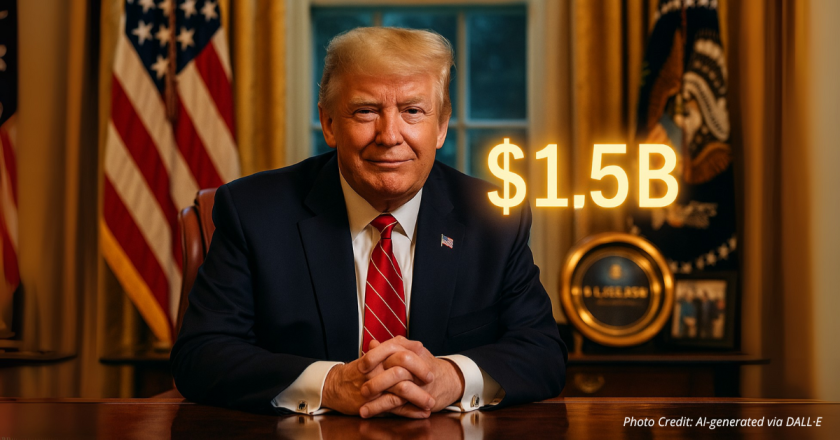 Trump Raises $1.5 Billion Since White House Return