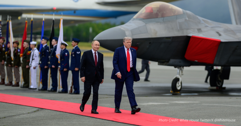 B-2 bomber and F-35 flyover greet Putin as Trump sets high-stakes Alaska stage