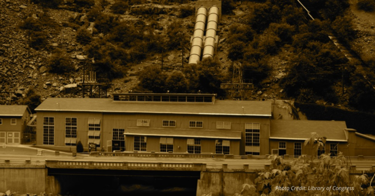 Shoshone power plant in Glenwood Canyon