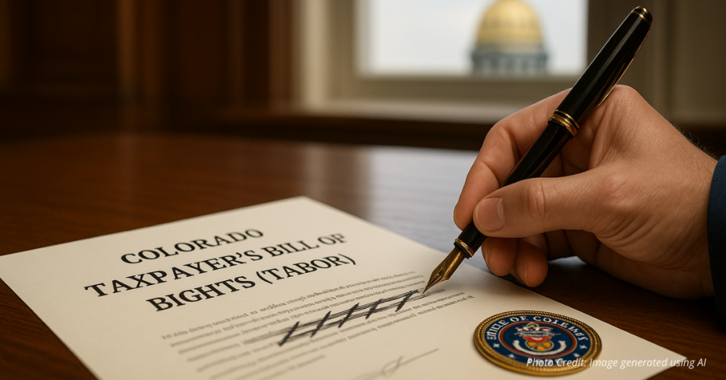 Amending TABOR to adjust for graduated tax plan.
