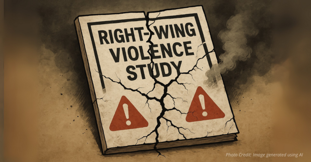 Cracked research report exposing flawed right-wing violence study