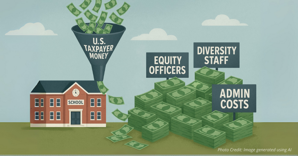 Taxpayer money diverted to bureaucracy instead of classrooms