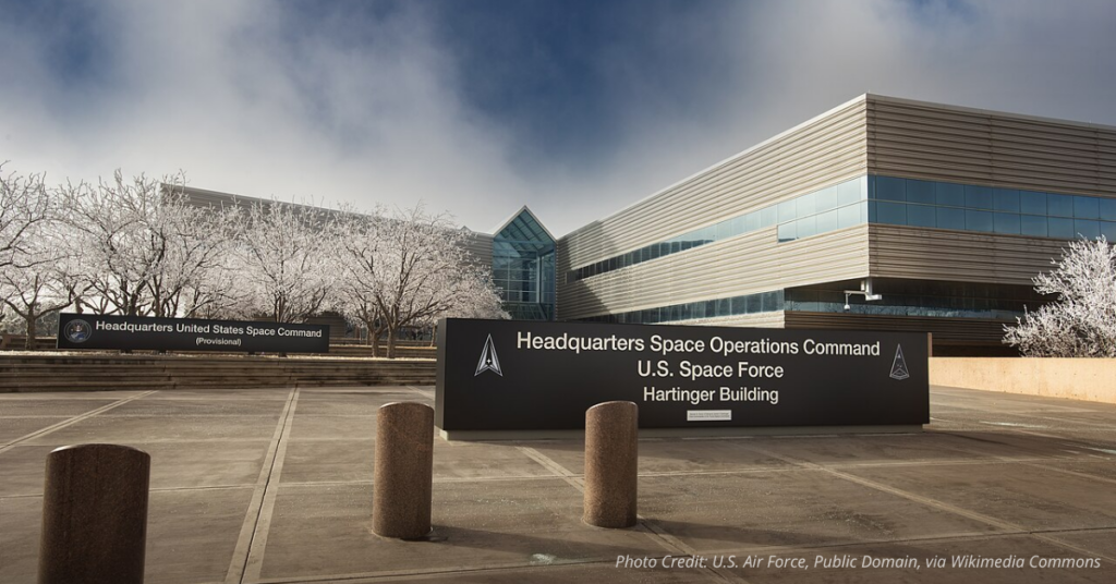 Provisional headquarters of U.S. Space Command at Peterson Space Force Base in Colorado