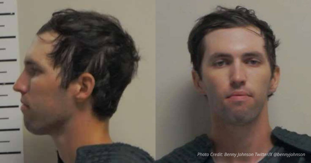 Tyler Robinson's mugshot