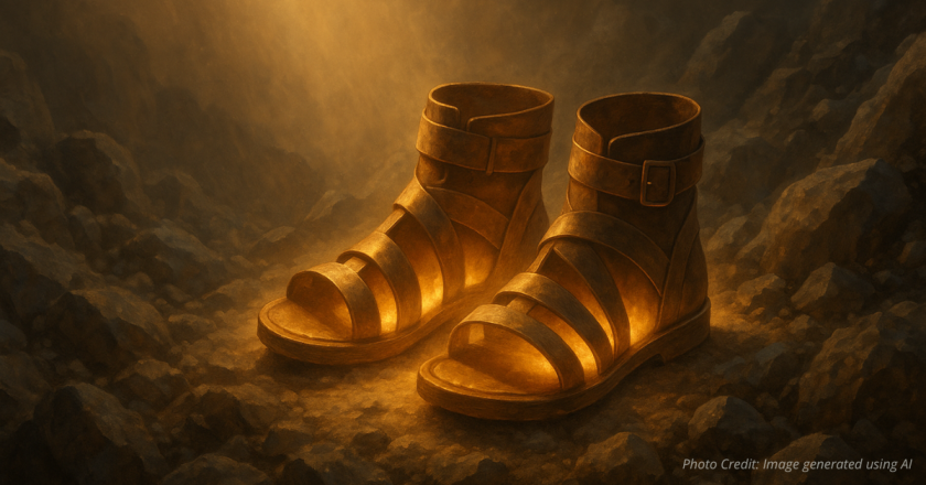 Ready, Aim, Fire: How the Shoes of Peace Keep Us Steady During Chaos