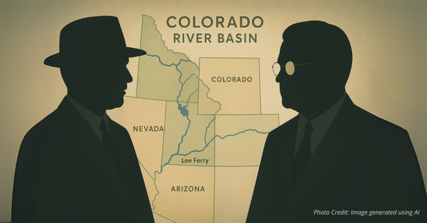 When did the Upper and Lower Basin of the Colorado River become a thing?