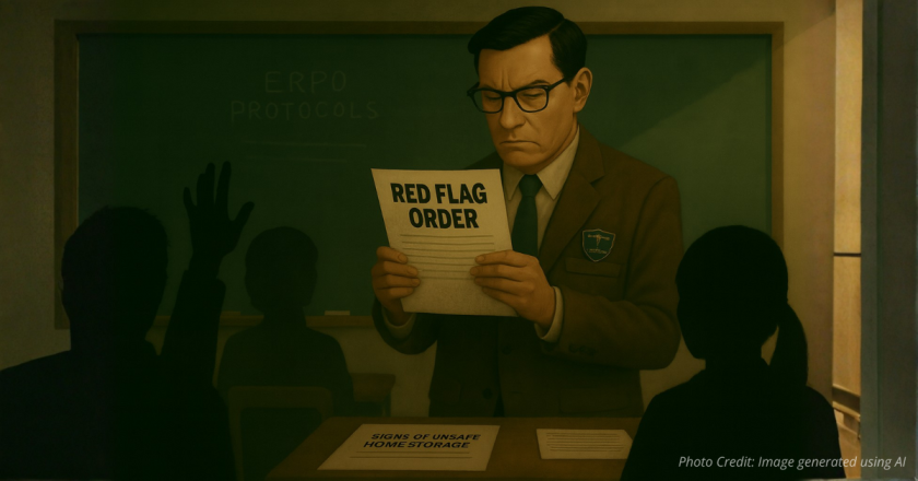 Colorado’s HB25‑1250 shifts gun conversation into schools—what could go wrong with teachers filing ERPOs?