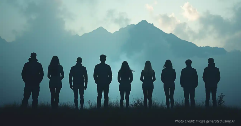 Diverse Coloradans in shadow symbolizing hidden mental health struggles