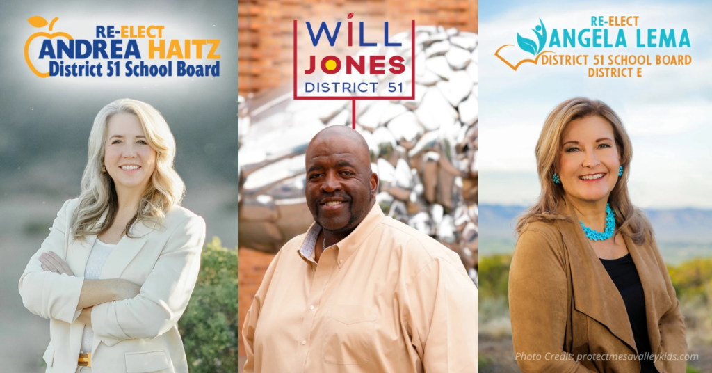 Andrea Haitz, Will Jones and Angela Lema seek re-election to the District 51 School Board