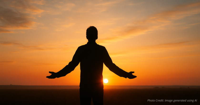The courage to say “Here I am” when the world feels broken