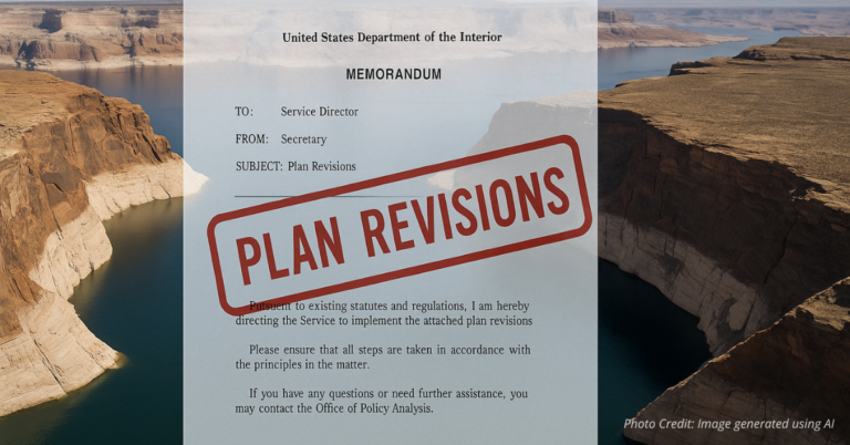 Shrinking lake with federal plan overlay calls for new approach
