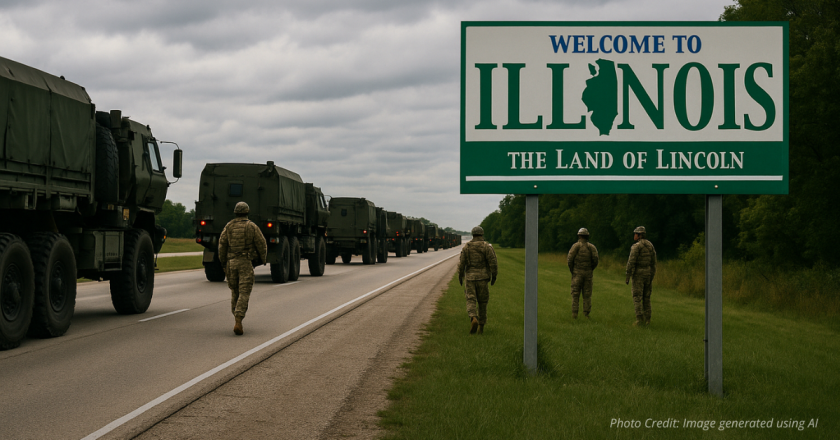 Texas Sends 200 Troops to Illinois as Federal Protests Escalate