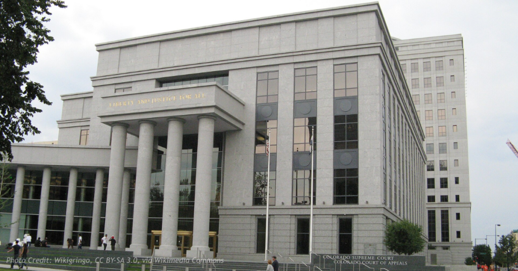 Colorado Court of Appeals building in Denver