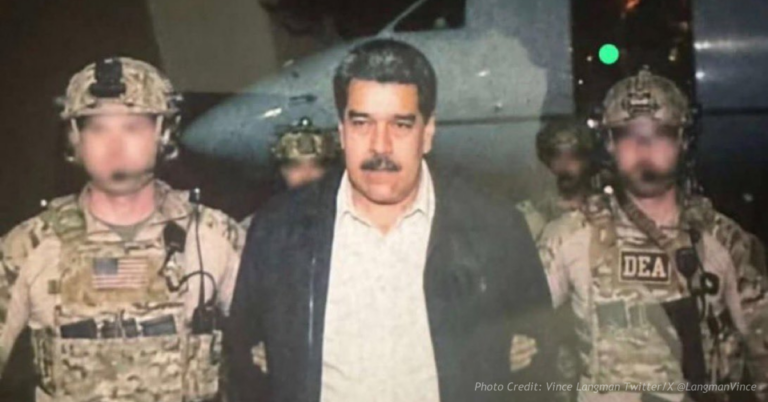 Nicolás Maduro shown in custody during U.S. operation