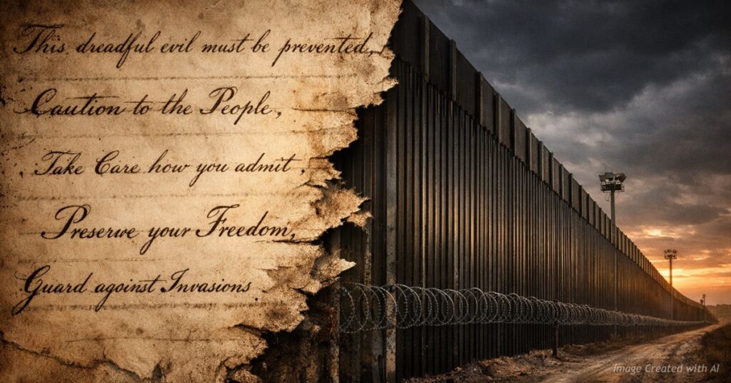 Historic American warnings contrasted with modern border policy