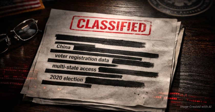 Intelligence Community Knew in 2020 China Had Access to Voter Data