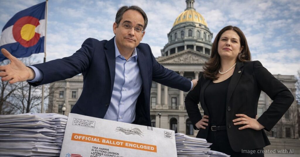 Griswold and Weiser react skeptically to federal mail voting order at Colorado Capitol