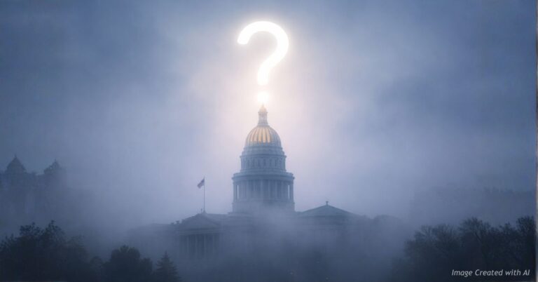 Fog over Capitol symbolizes lack of transparency