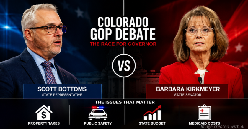 Sharp Divides Emerge in Colorado Republican Governor Debate