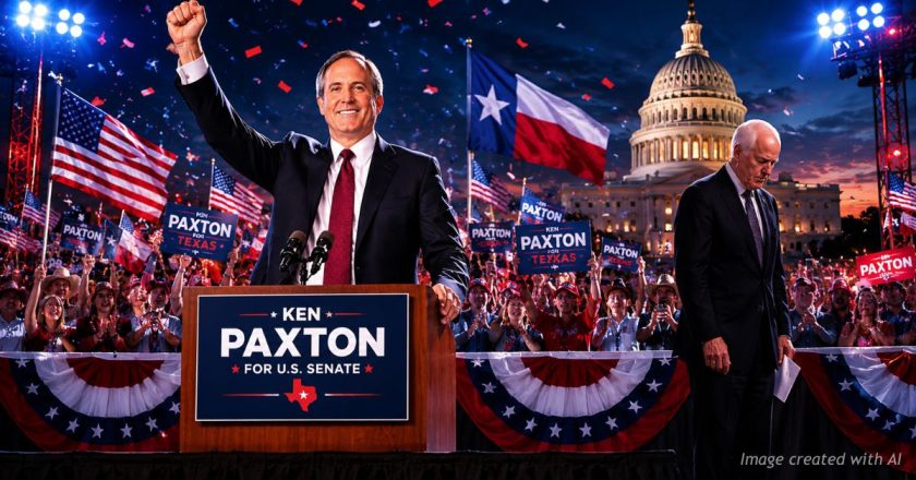 Texas GOP Voters Send Cornyn Packing in Landslide Win for Paxton