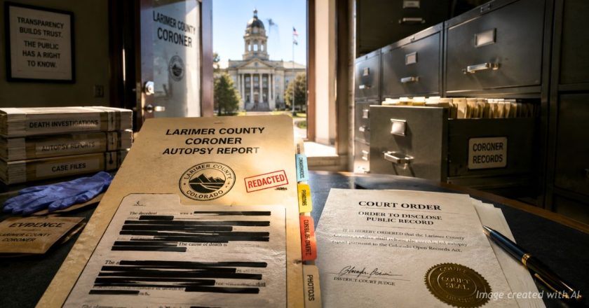 Court Orders Release of Larimer Autopsy Report in Transparency Dispute