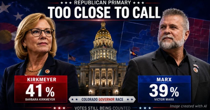 Colorado GOP Governor Primary Too Close To Call As Kirkmeyer Holds Narrow Lead
