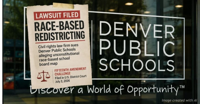 Lawsuit Alleges DPS Violated Constitution With Race Based School Board Map
