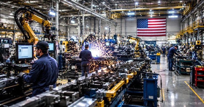 American Manufacturing Surges to Highest Level in More Than Four Years