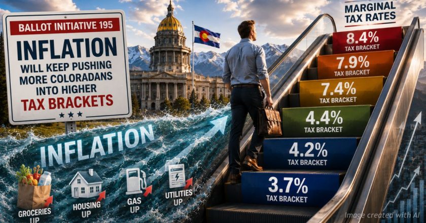 Inflationary Bracket Creep With Initiative 195 Could Push More Coloradans Into Higher Tax Brackets