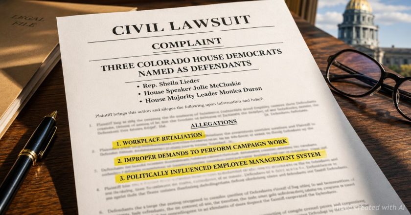Lawsuit Accuses Colorado House Democrats of Retaliation and Politicized Workplace Oversight