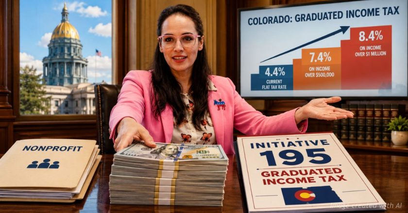 Colorado Graduated Tax Initiative Draws Major Support From Democratic Lawmaker’s Nonprofit