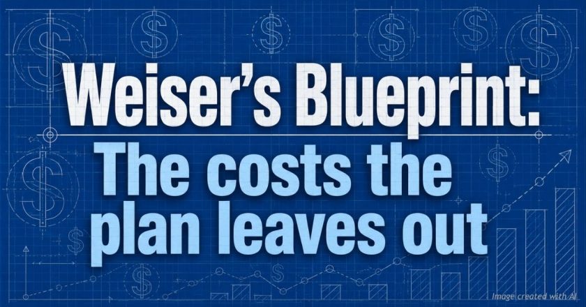 Weiser’s Blueprint: The costs the plan leaves out