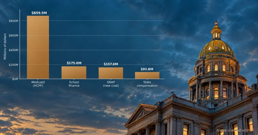 Colorado budget improves 9.5 percent while spending, not revenue, drives the shortfall