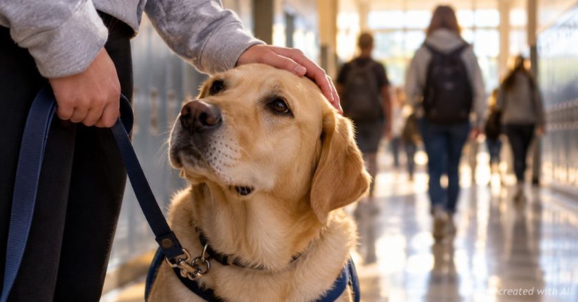 Dogs Help Evergreen Students Find Calm And Connection After School Shooting