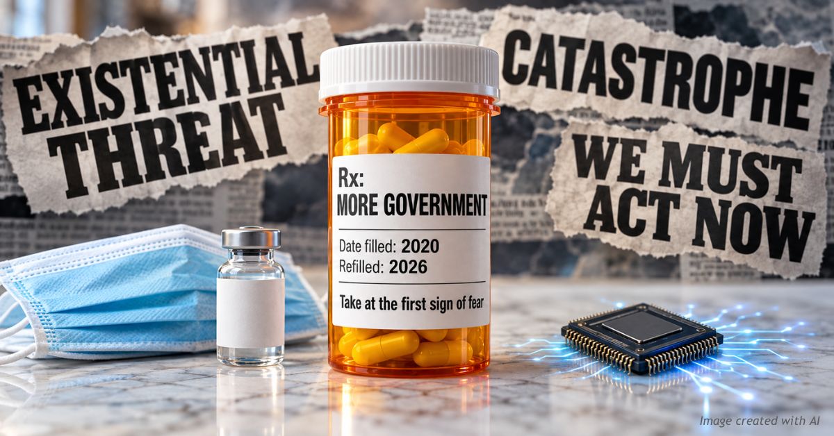 AI regulation and COVID rhyme: Same warnings, same prescription of more government
