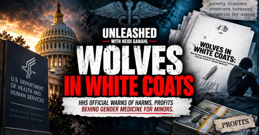 ‘Wolves in White Coats’: HHS official warns of harms, profit behind gender medicine for minors